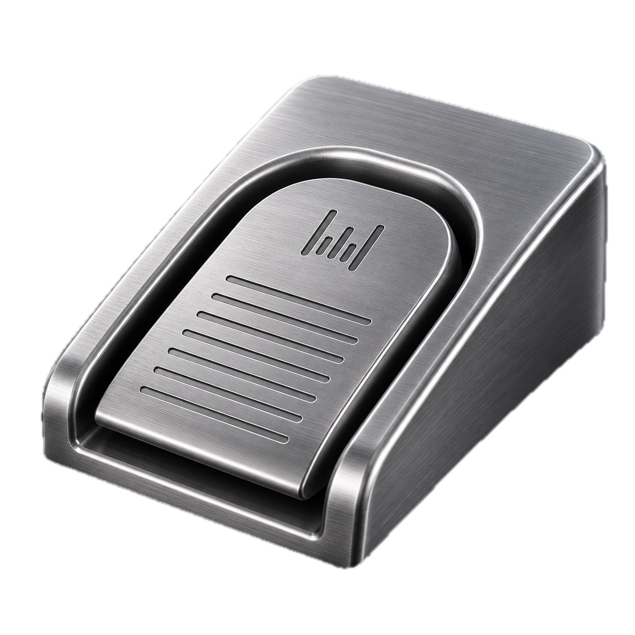 Wispr Pedal — anodized aluminum